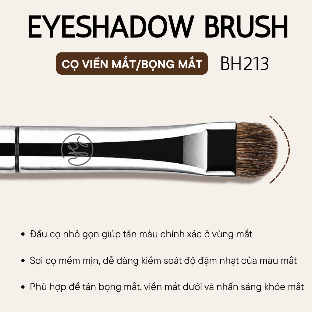 Cọ Tán Mắt BH Cosmetics Eyeshadow Brush BH213
